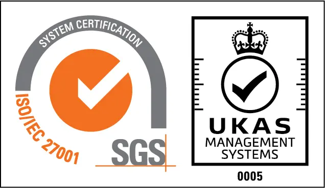 ISO 27001 accreditation logo
