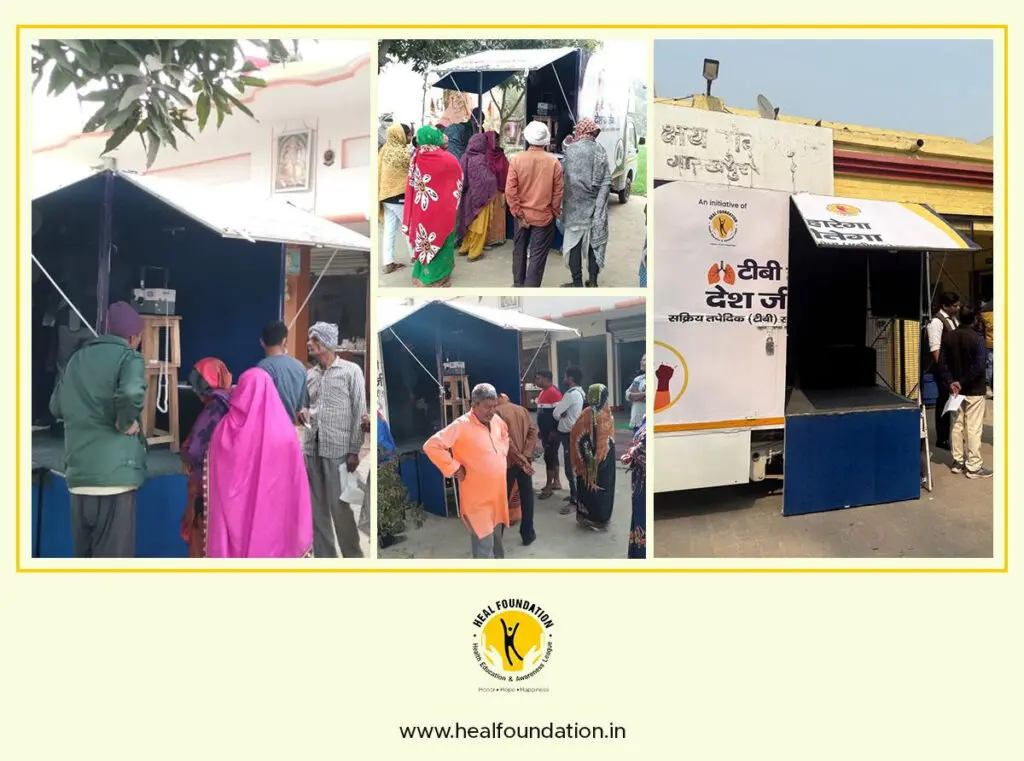 Active tuberculosis case finding in Uttar Pradesh with HEAL Foundation